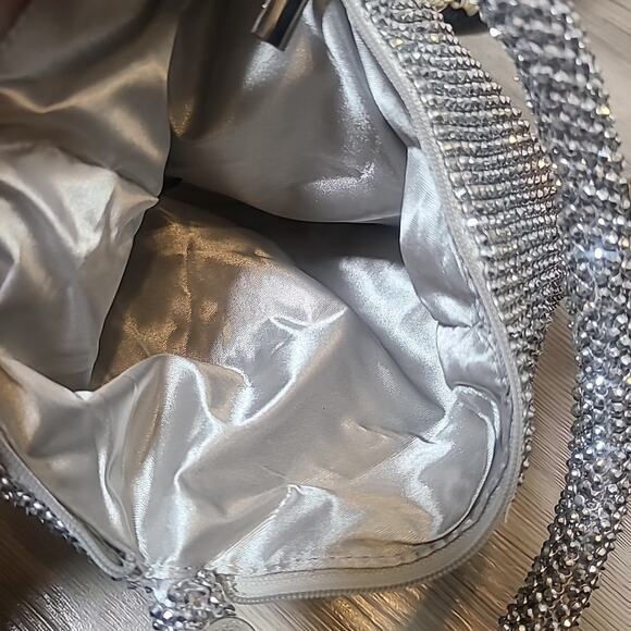 Lot Of 3 Purses Mixed Brands Crossbody, Evening Clutch Clean - Picture 4 of 15